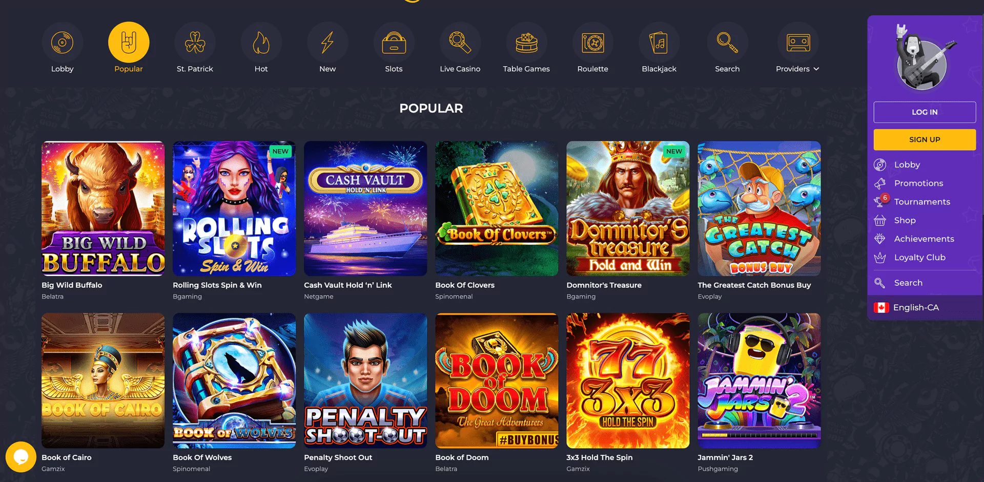 Rolling Slots Games