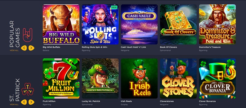 Rolling Slots Casino Games
