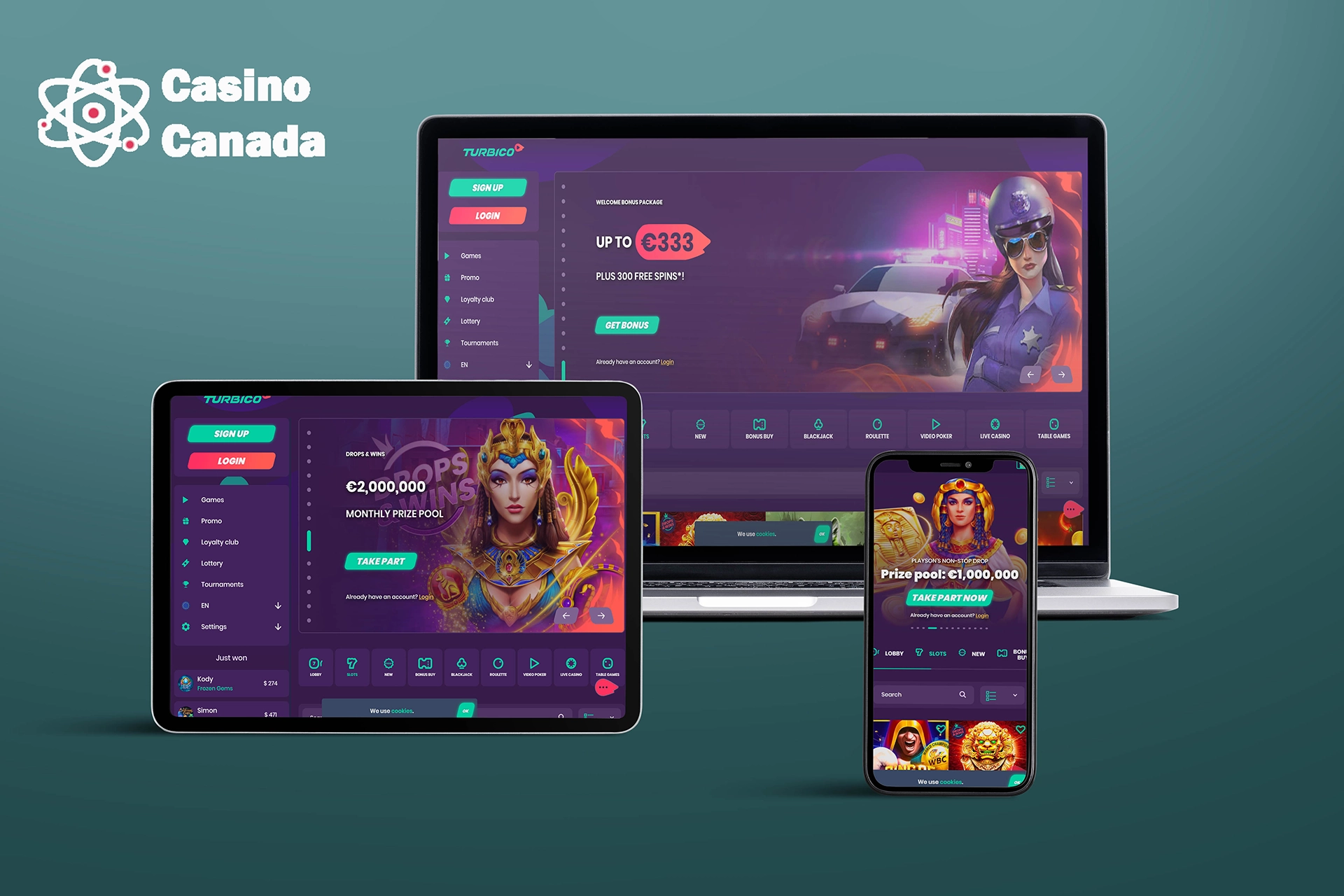 Turbico Casino review by Sts Canada Casinos